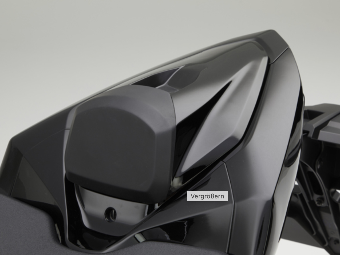 Coprisellino nero (NHB01) per Honda CBR1000RR-R BJ 20-