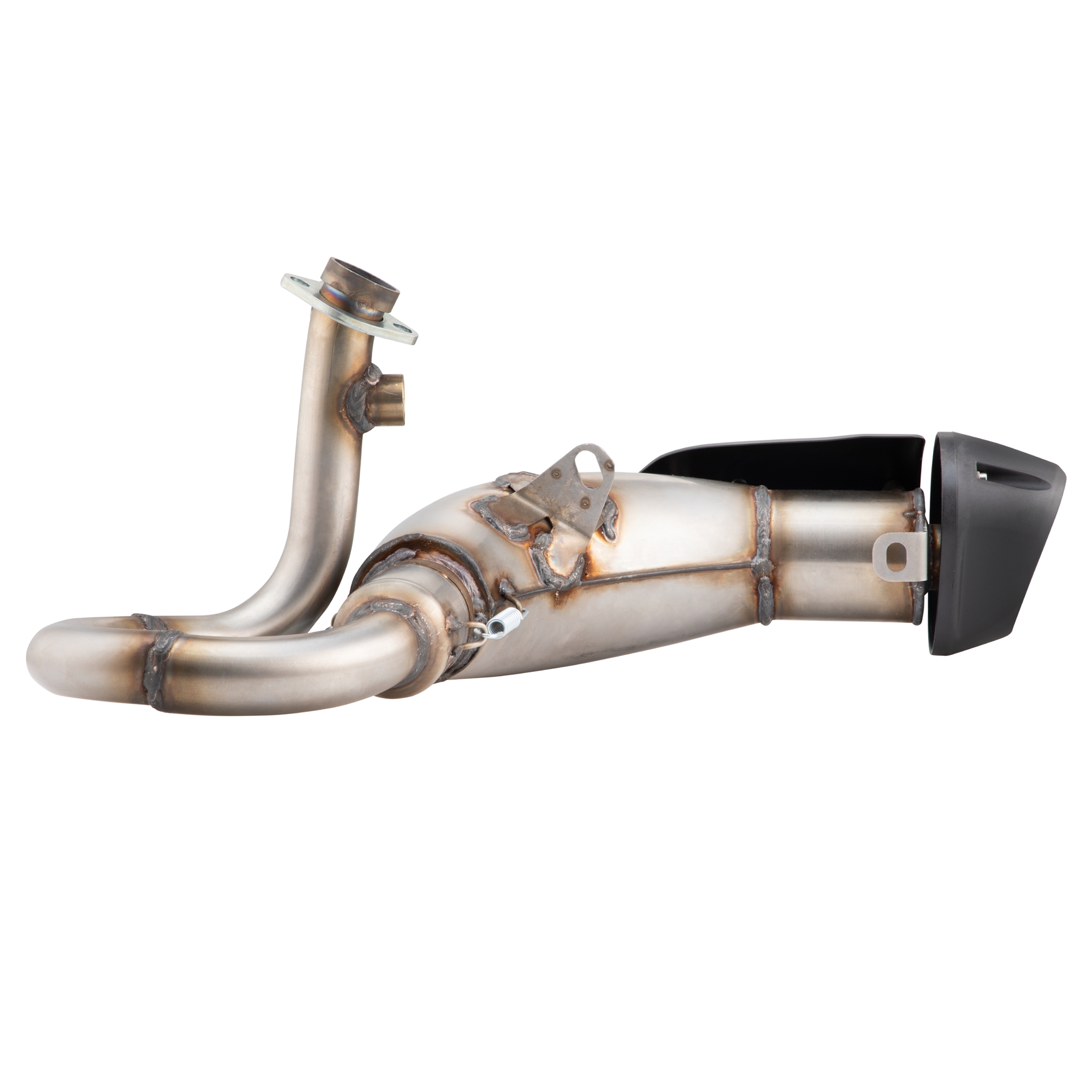 Scarico racing per Vespa GTS/​GTS Super/​GTV/​GT 60 125-300ccm i.e., 4T, LC, inox