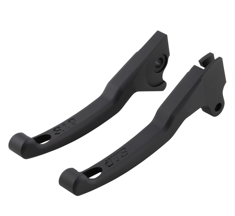 Set di leve sportive freno Shorty per Vespa LX /LXV /S /Primavera /Sprint 50-150ccm, nero opaco