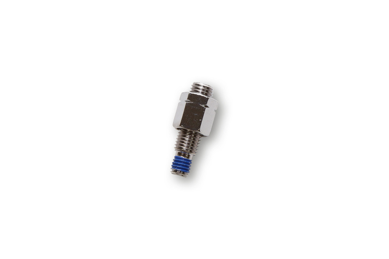 HIGHSIDER pro adattatore specchio cromo M10 x 1,25 filettatura sinistra a M8