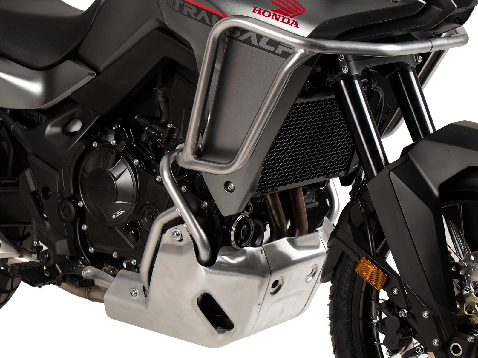 Protezione serbatoio argento per Honda XL 750 Transalp (25- ) Hepco & Becker