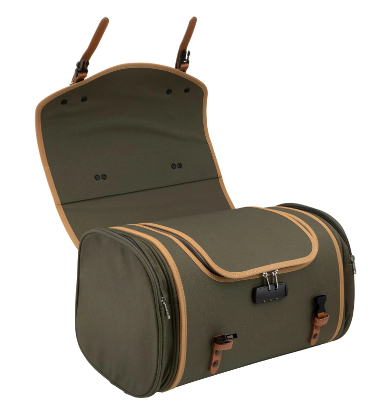 Borsa "Classic" grande per Vespa, in tela, oliva