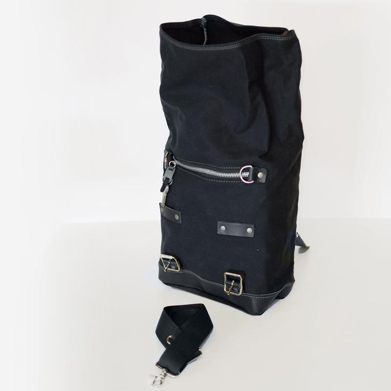 Borsa laterale in tela 10L-14L - Verde/Marrone - Unit Garage