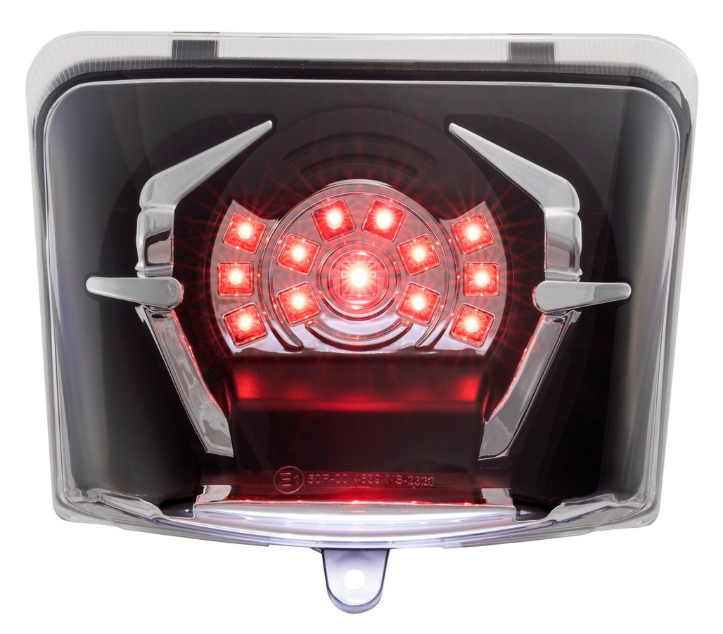 Fanale posteriore MK II LED per Vespa GTS/GTS Super/GTV/GT 60 125-300cc (-'13), trasparente