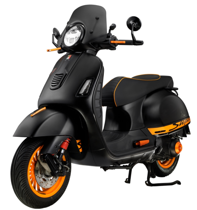 Cover Vario per Vespa Primavera/​Sprint 125-150ccm i.e. 3V 4T AC, arancione opaco