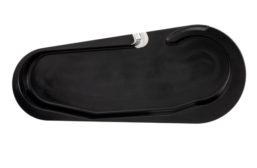 Copriforcellone stile VBB per Vespa PX 80-200ccm, nero