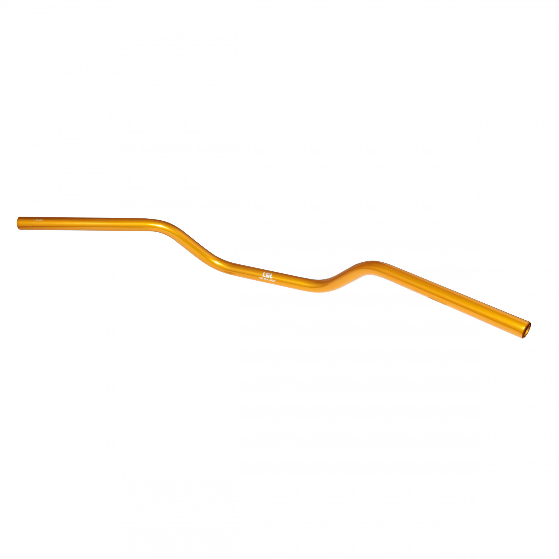 LSL Alu-Lenker Naked Bike A02, 7/8 Zoll, gold
