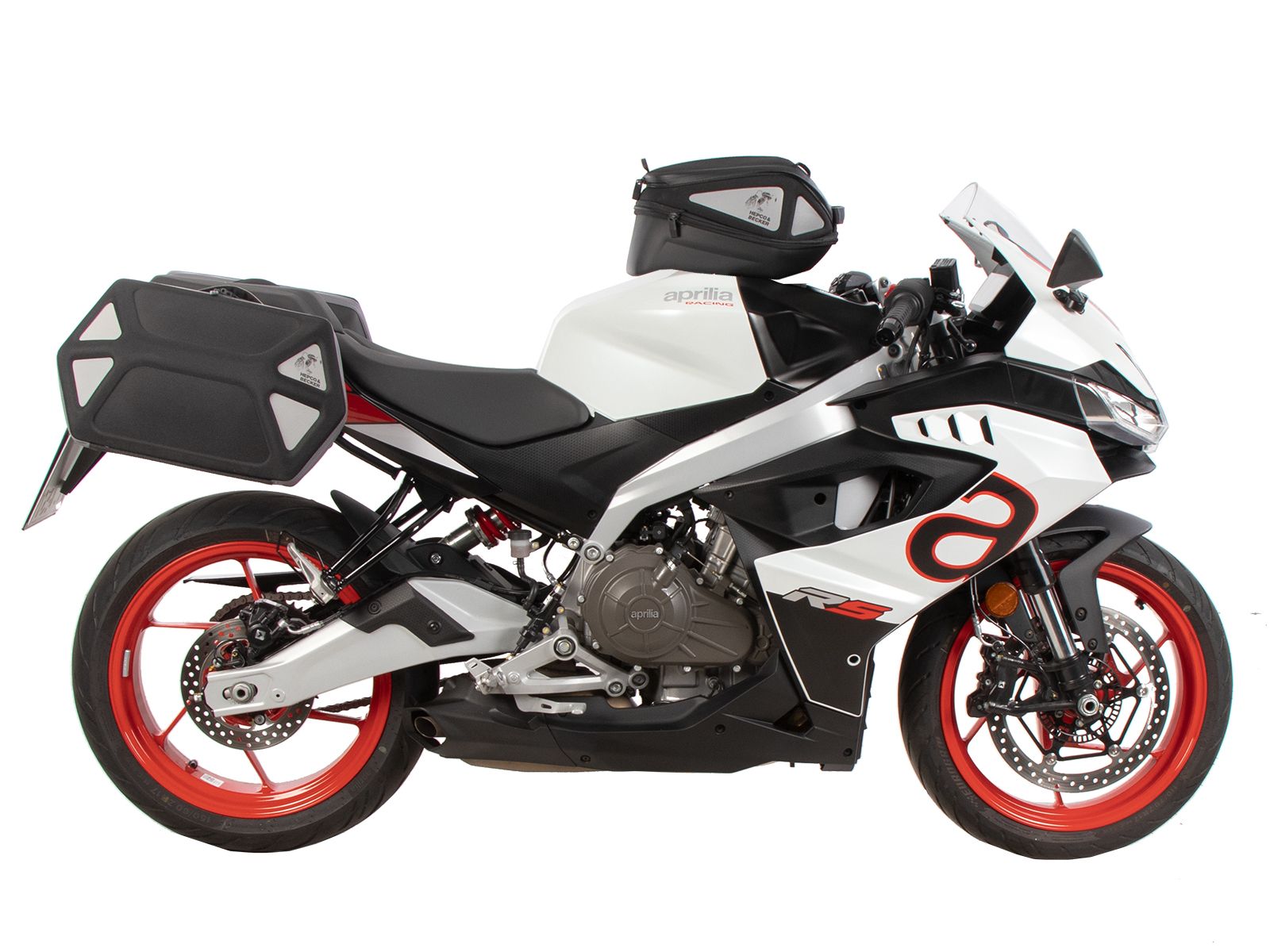Portapacchi laterale C-Bow nero per Aprilia RS 457 (24-) Hepco & Becker
