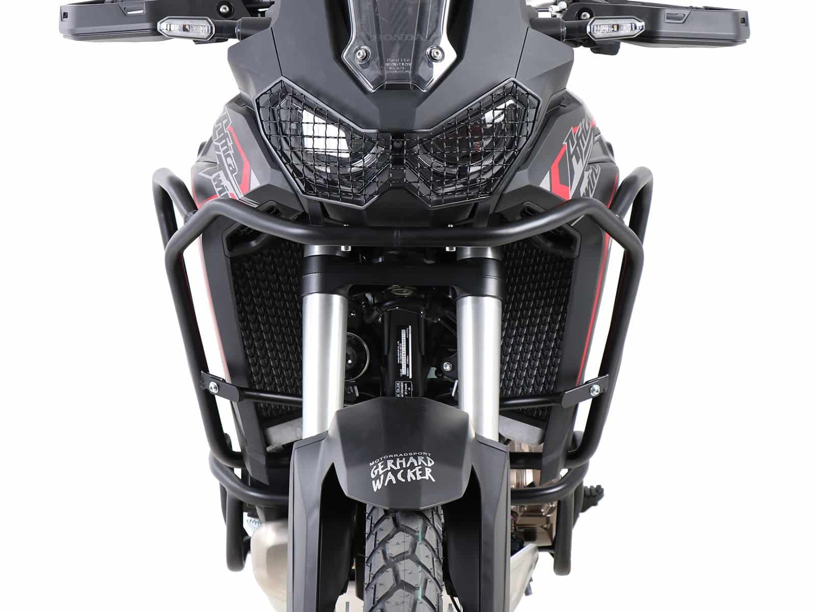Barra di protezione serbatoio nera per Honda CRF 1100 L Africa Twin (20-23) Hepco & Becker