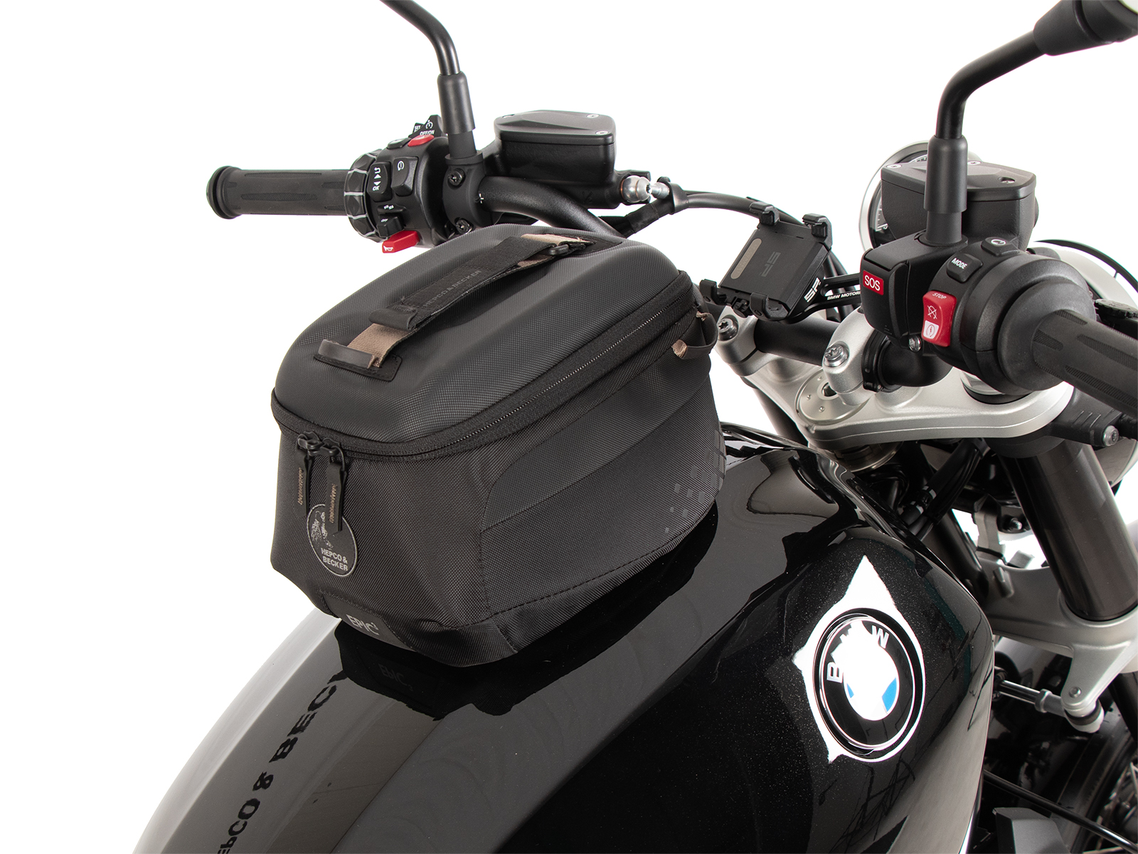 Anello serbatoio di base con blocco borsa serbatoio per BMW R 12 (24-) Hepco & Becker