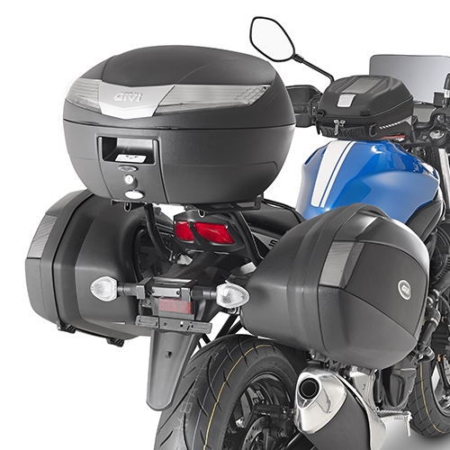V40 MONOKEY Bauletto 40 litri nero opaco con riflettore trasparente Givi