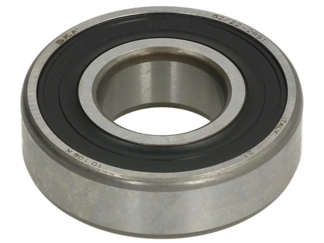 Pignone con cuscinetto a sfere a gola profonda SKF 62/22 2RS1, 22x50x14 mm