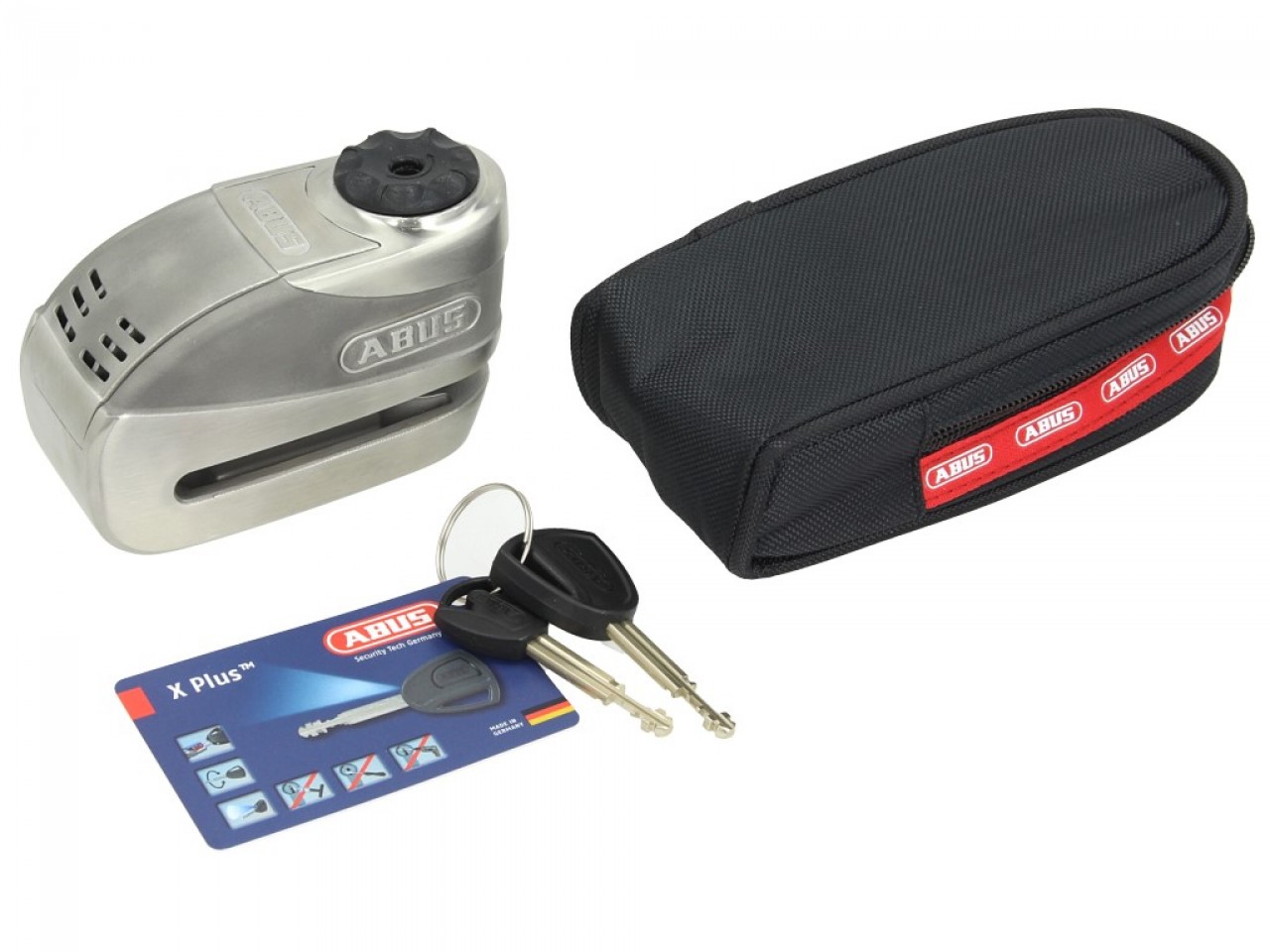 Blocca disco freno ABUS Granit Detecto X Plus 8008, livello di sicurezza 19
