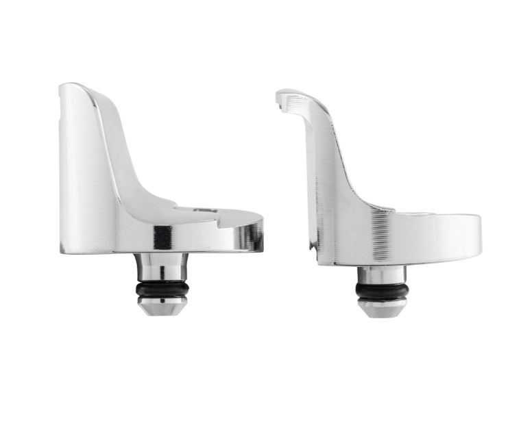 Copriforo per specchietto destro e sinistro per Vespa Primavera/Sprint/Elettrica 50-150cc, cromato