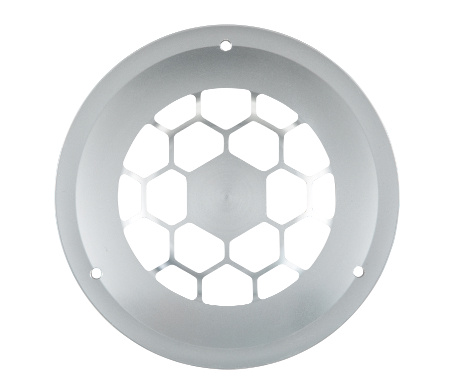 Copriventola per Vepsa LX/S/Primavera/Sprint/946, argento opaco