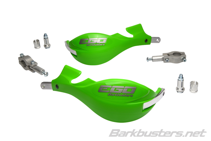 Barkbusters EGO Mini Paramano diritto Ø22mm Verde