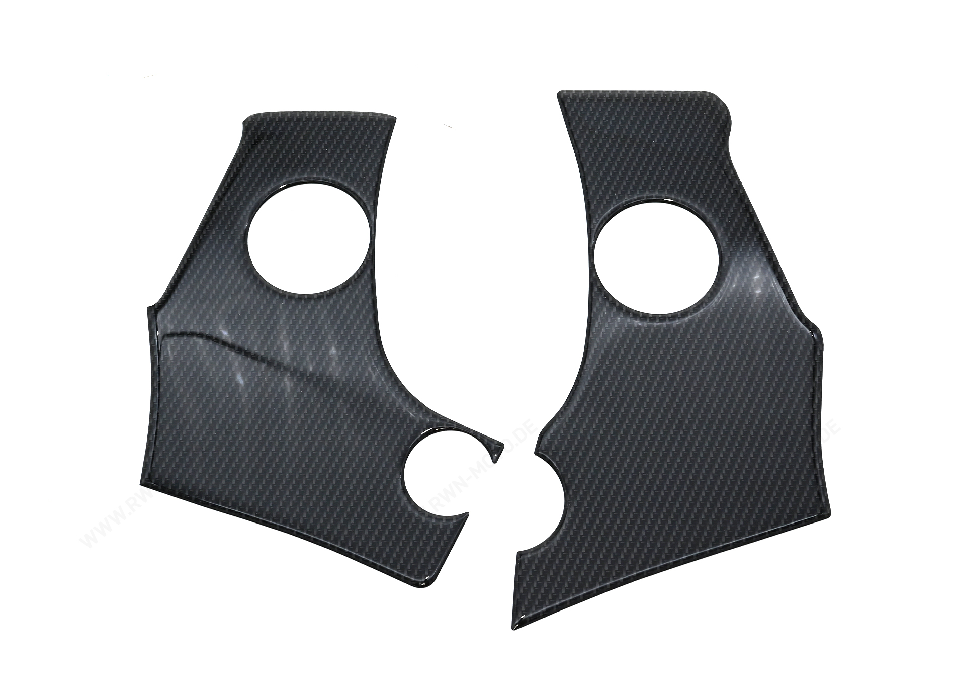 Protezione telaio, carbon look per Suzuki GSX1300R Hayabusa BJ. 2008-2012/ GSX1300R BJ. 2013-2017