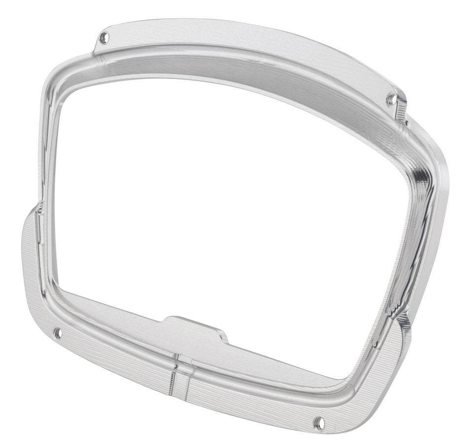Anello decorativo tachimetro per Vespa GTS Supertech HPE 125/300 ('19-), argento