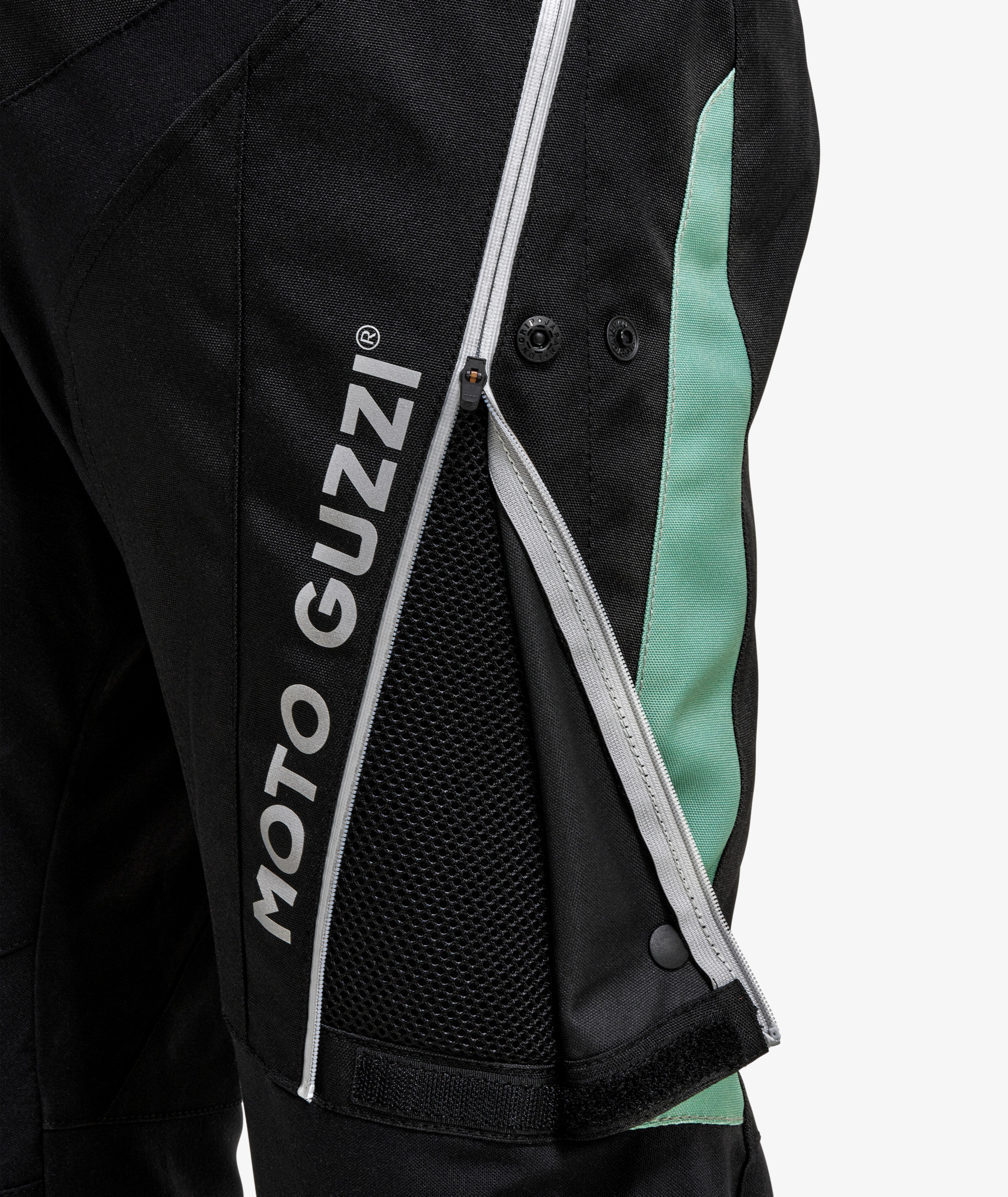 Pantaloni Moto Guzzi "Adventure Touring" verdi incl. protezioni