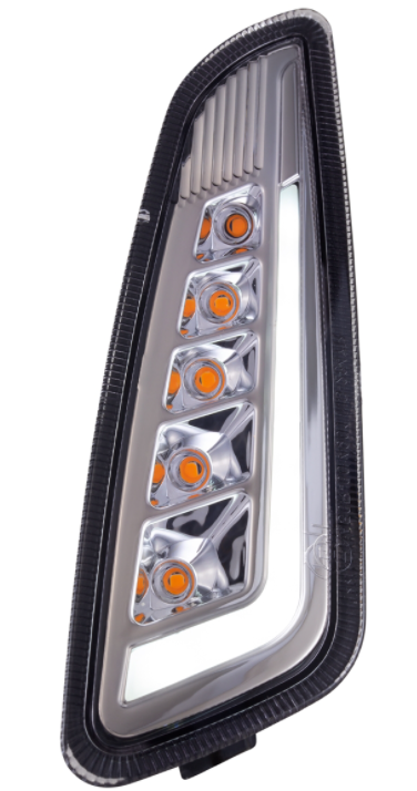 Kit frecce anteriore e posteriore per Vespa Primavera/​Sprint 125-150ccm 2T/​4T AC, trasparente