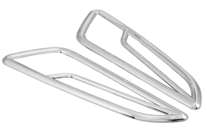 Griglia frecce destra/sinistra, anteriore per Vespa Primavera/​Sprint 50-150ccm 2T/​4T AC, cromata