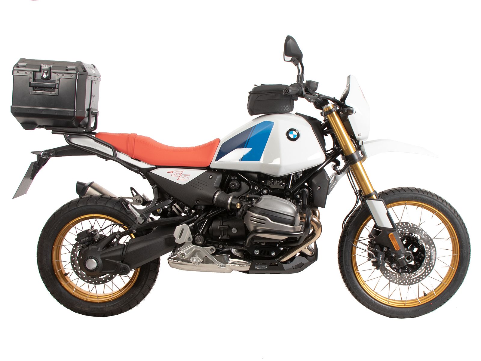Easyrack porta bauletto nero per BMW RR 12 G/S (25-) Hepco & Becker