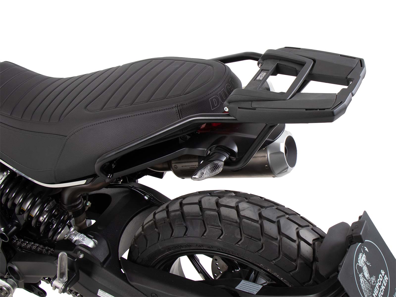 Easyrack porta bauletto nero per Ducati Scrambler 1100 Dark Pro /Pro /Sport Pro (21-24)