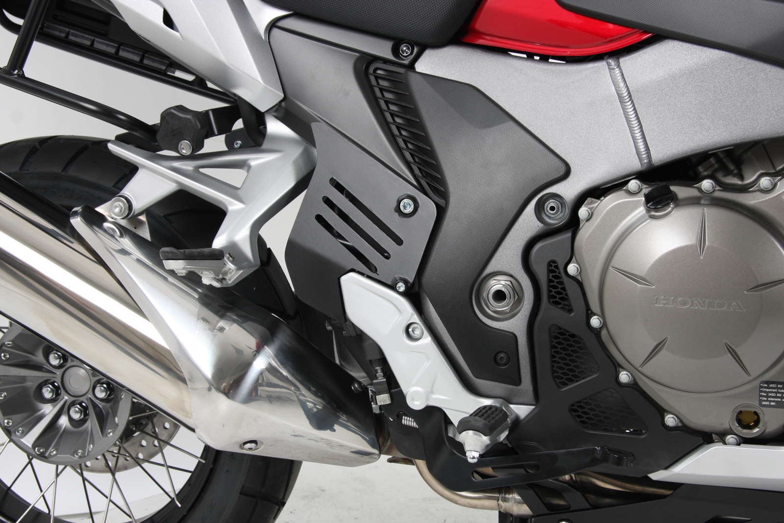 Pannello di copertura destro nero per Honda VFR 1200 X Crosstourer (12-20) Hepco & Becker