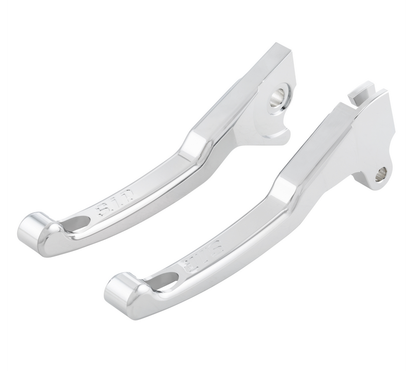 Set di leve sportive per Vespa LX /LXV /S /Primavera /Sprint 50-150ccm, cromo