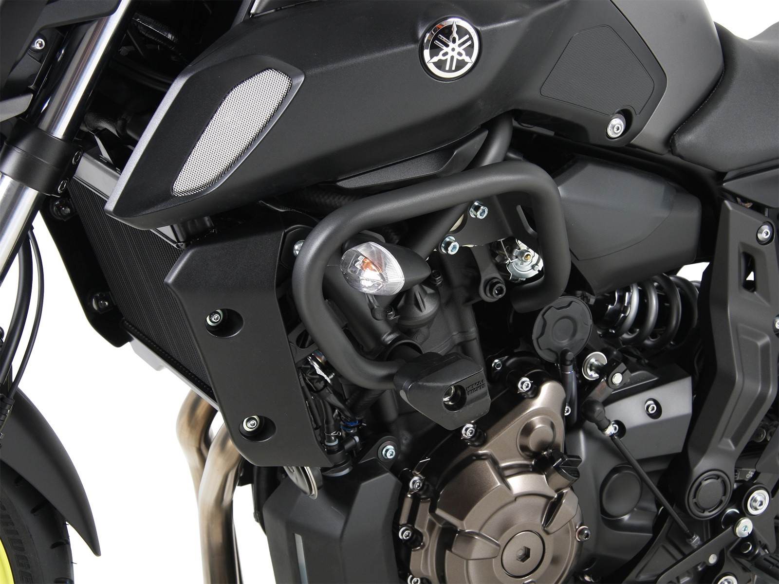 Barra protezione motore antracite per Yamaha MT-07 (Bj.18-) Hepco & Becker