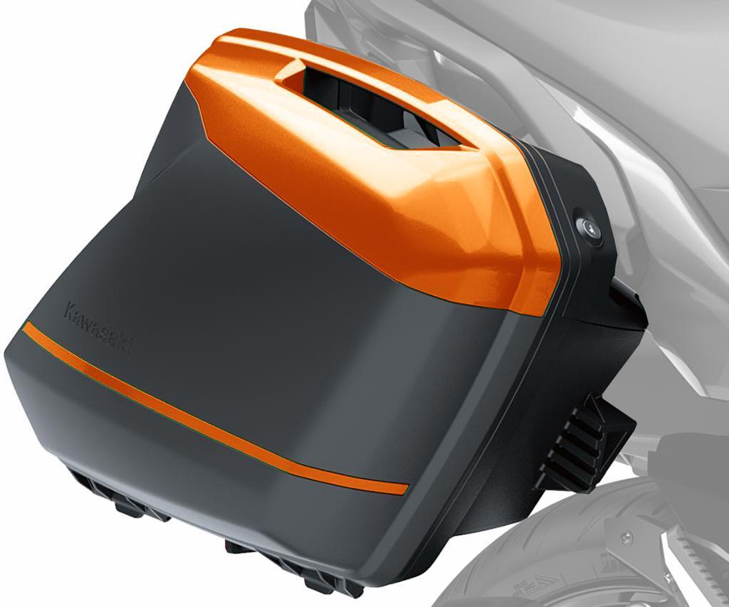 Set di coperture per valigie laterali 28L Originali Kawasaki