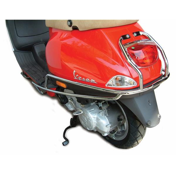 Barra di protezione posteriore cromata per Vespa ET2/ET4/LX/LXV/S 50-150cc Cuppini