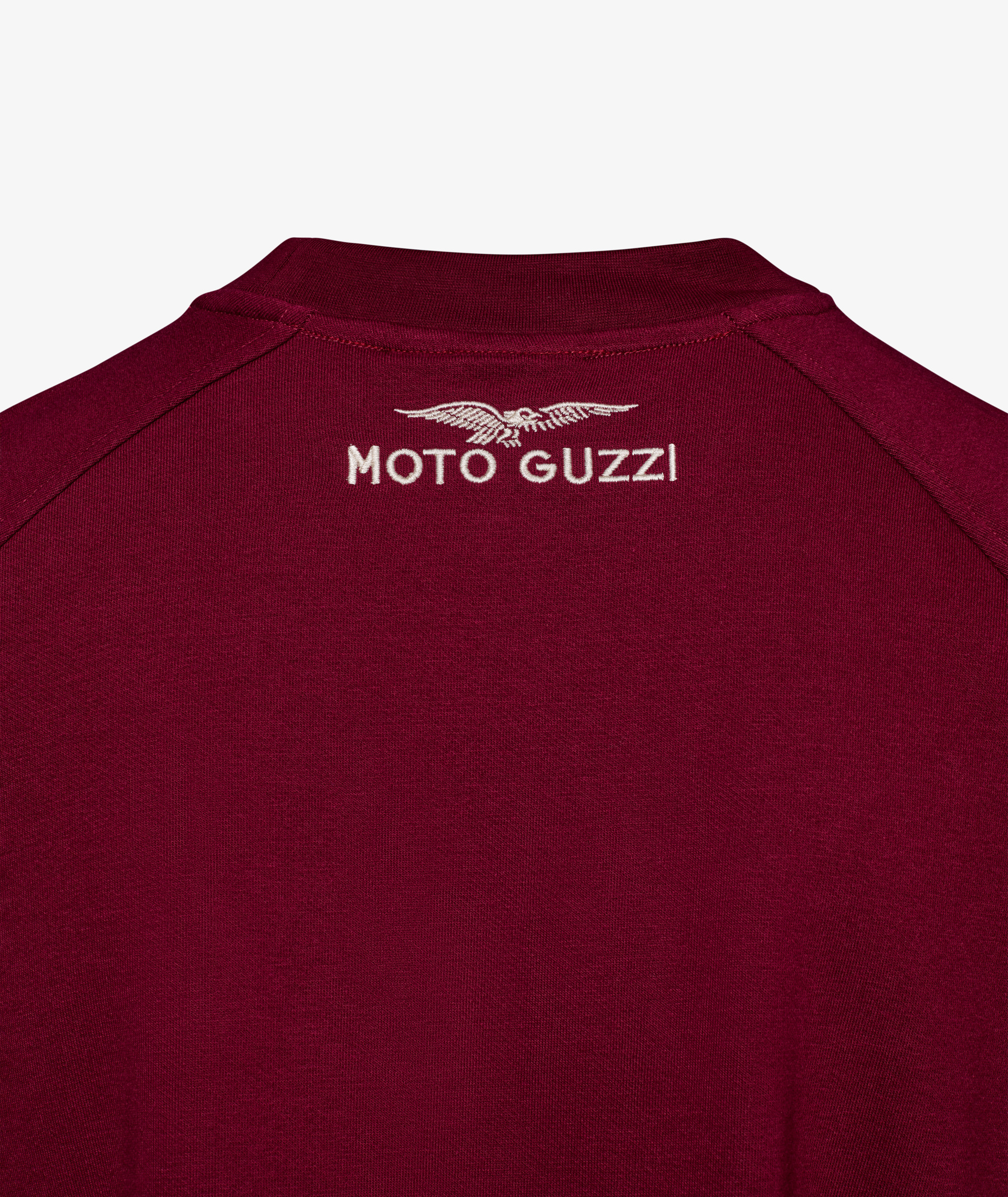 Felpa Moto Guzzi unisex "Heritage" rosso bordeaux