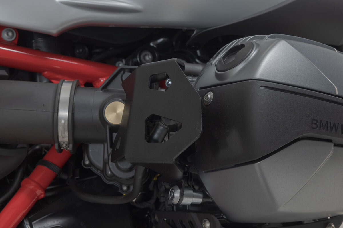 Set copri iniettori carburante SW-Motech nero per BMW R 12 G/S (25-)