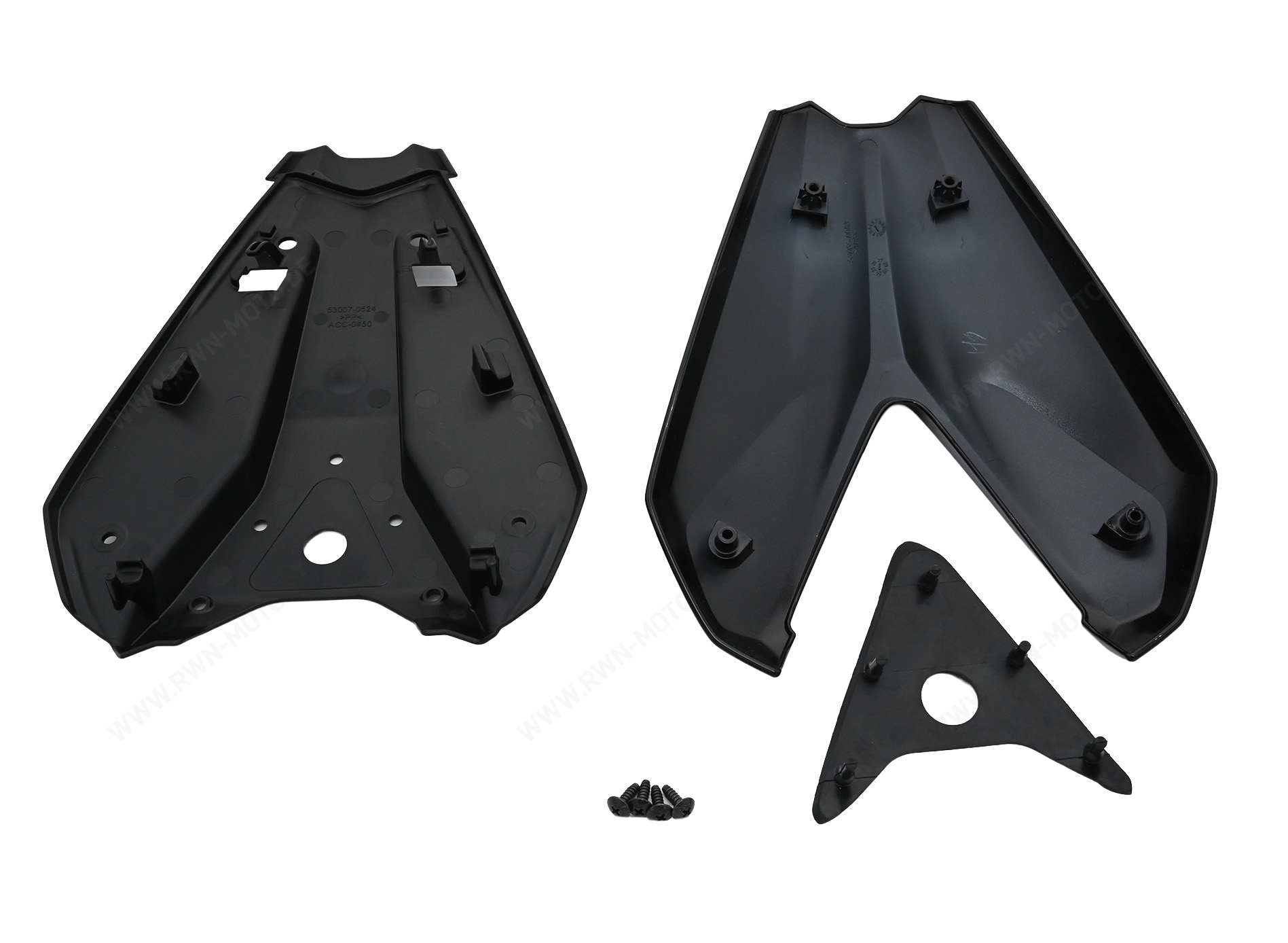 Coprisella passeggero Ebony (H8) per Z 1100 /SE (26-) Originale Kawasaki