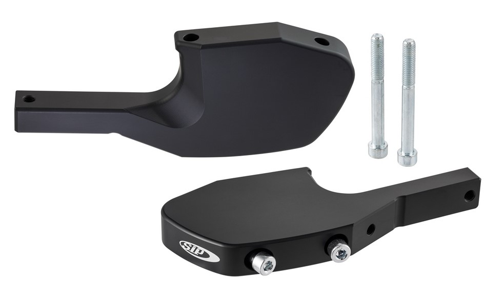 Adattatore poggiapiedi per Vespa GTS/GTS Super/GTV/GT 60/GT/GT L 125-300cc, nero opaco