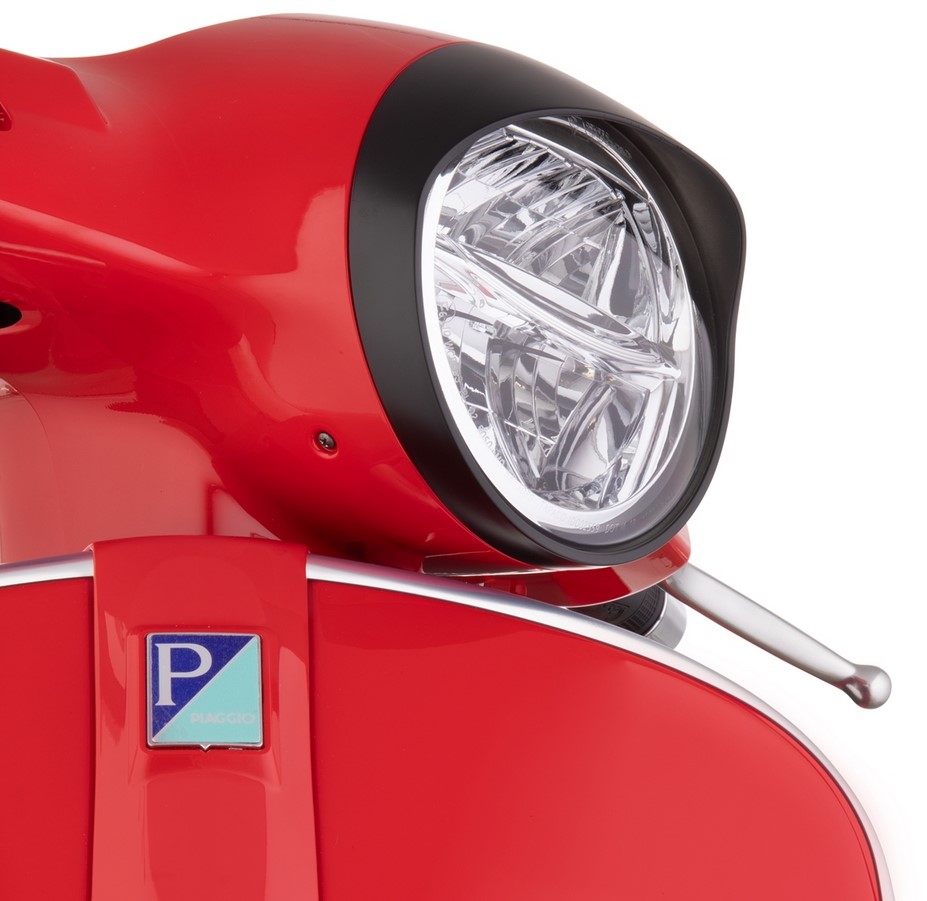 Anello lampada per Vespa GTS/GTS Super HPE 125/300 ('19-), nero opaco