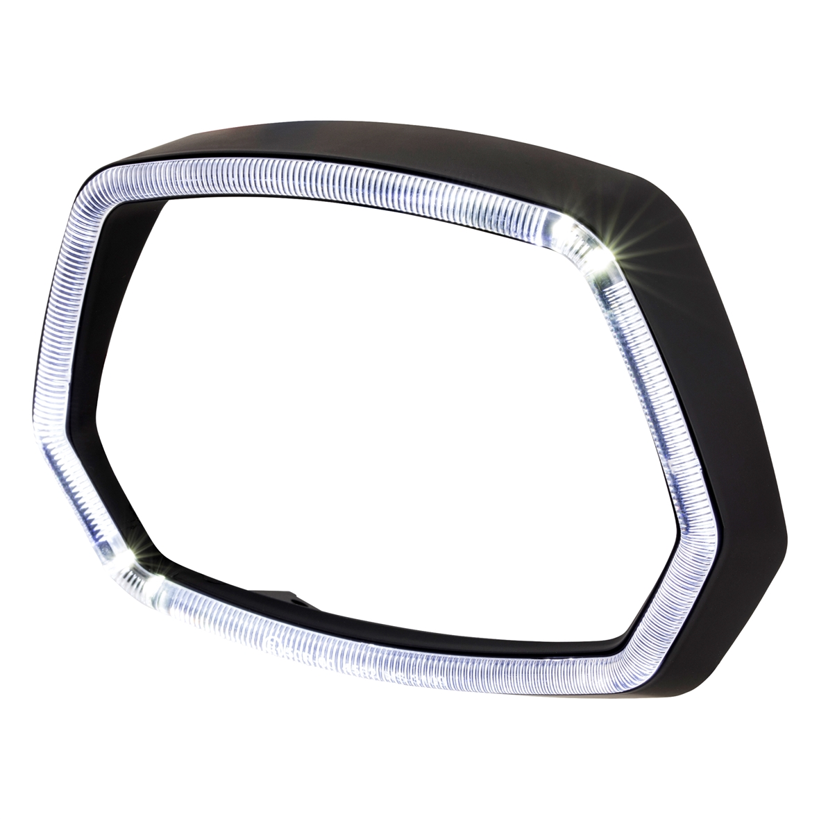 Anello lampada nero opaco Anello luce LED per Vespa Sprint 125/150cc 4T ('13-'18)