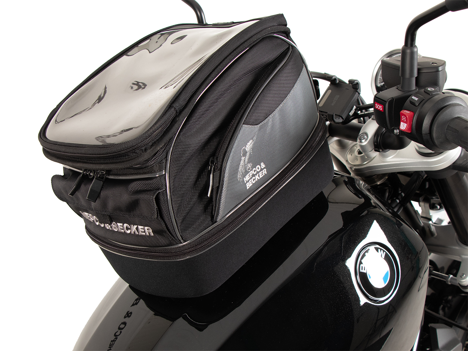 Anello serbatoio di base con blocco borsa serbatoio per BMW R 12 (24-) Hepco & Becker