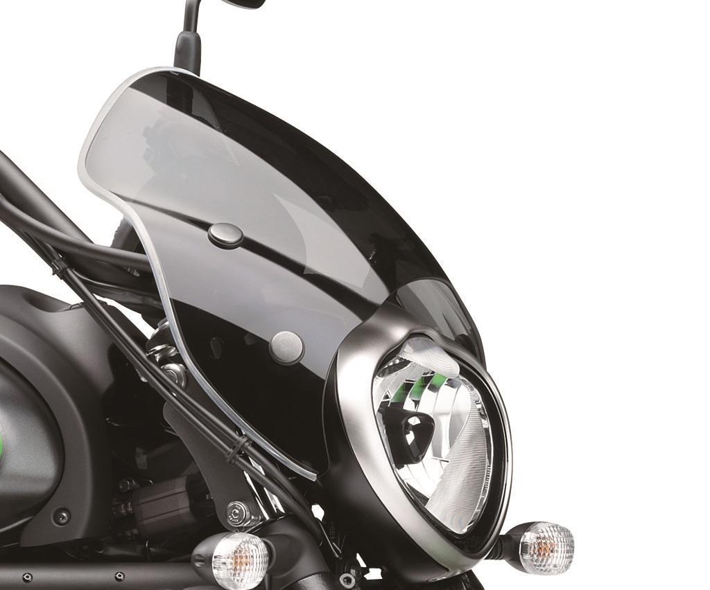 Cupolino CAFE STYLE colorato a sgancio rapido per Vulcan S (Bj.15-19) originale Kawasaki