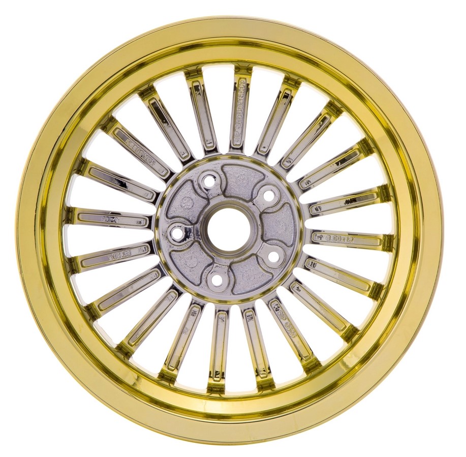 Cerchio anteriore/posteriore per Vespa GTS/GTS Super/GTV/GT 60/GT/GT L 125-300cc, oro
