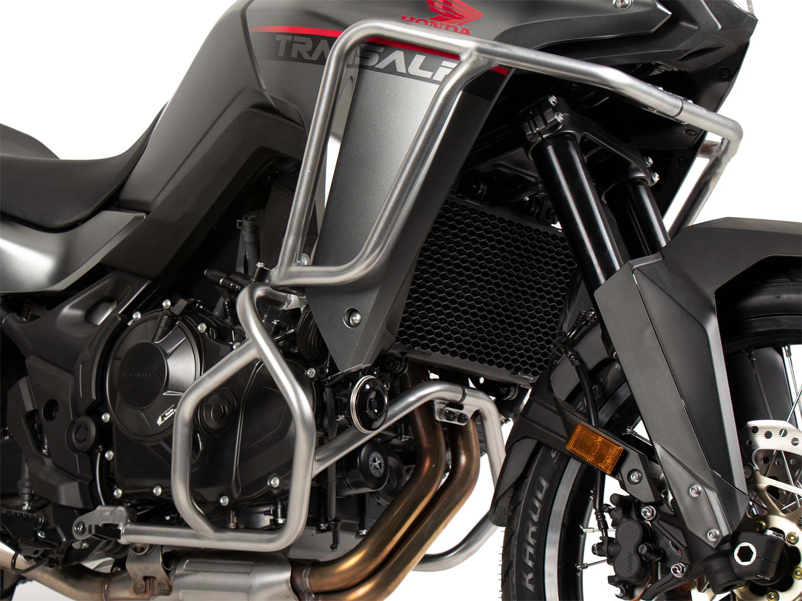 Protezione motore argento per Honda XL 750 Transalp (25- ) Hepco & Becker