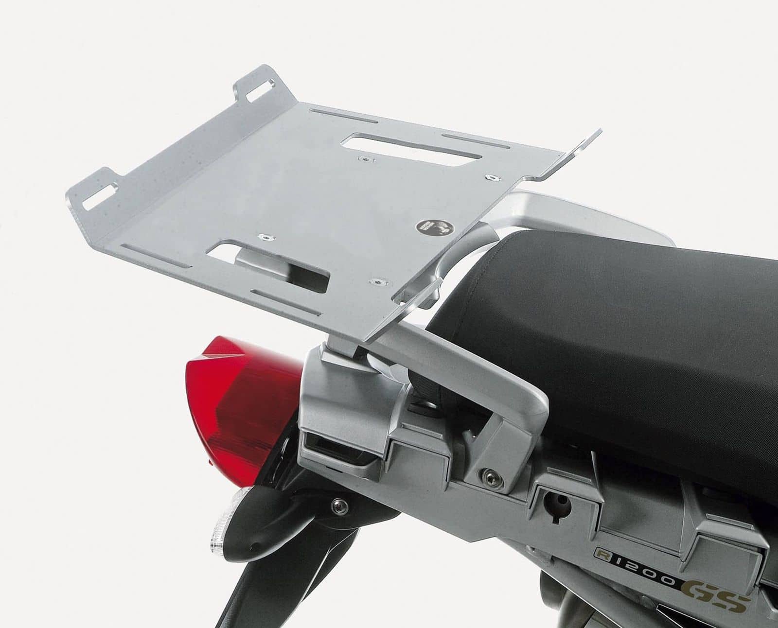 Estensione portapacchi argento per BMW R 1200 GS (04-12) Hepco & Becker