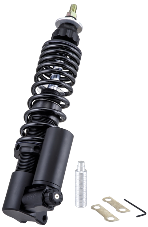 Ammortizzatore anteriore per Vespa GTS/GTS Super/GTV/GT 60/GT/GT L 125-300cc, nero opaco