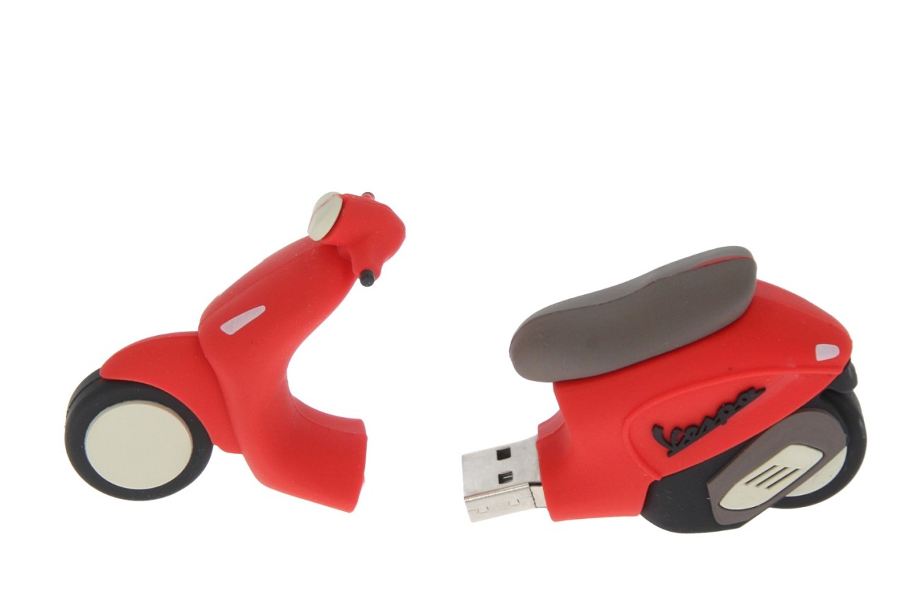 Chiave USB Vespa rossa