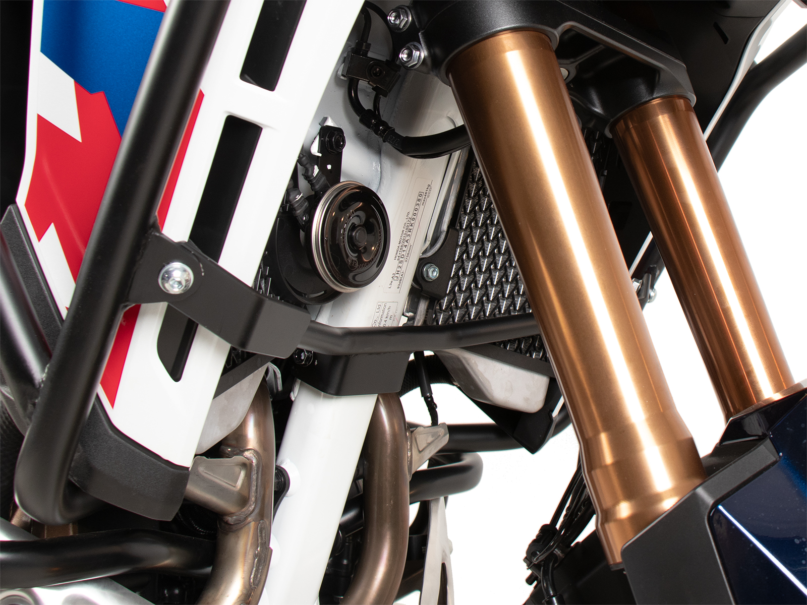 Barra di irrigidimento nera per barra di protezione serbatoio H&B per CRF 1100 Africa Twin Adventure Sports (24-)