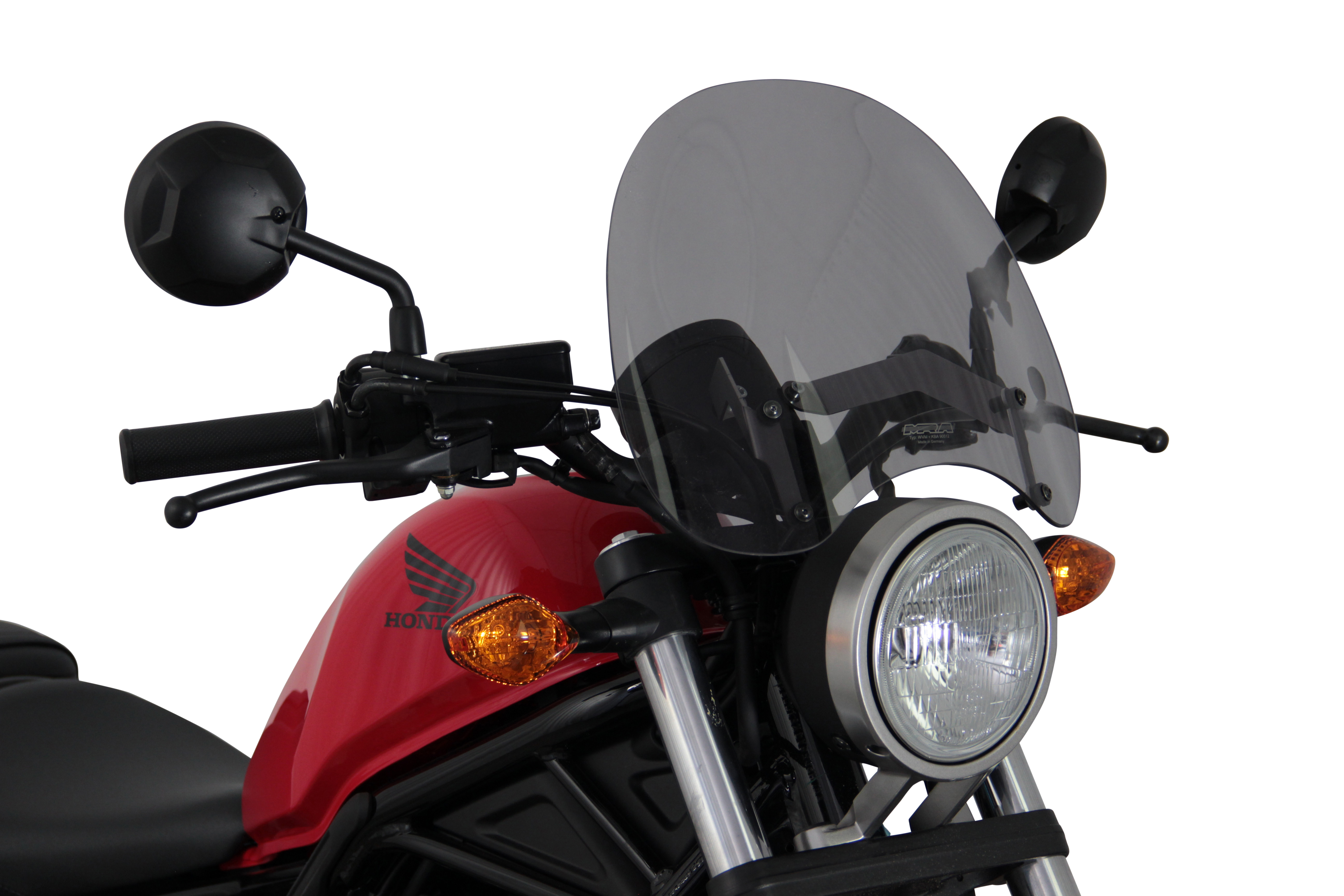 Cupolino Touring MRA "NTM" per HONDA CMX 500 REBEL (Bj.17-19)