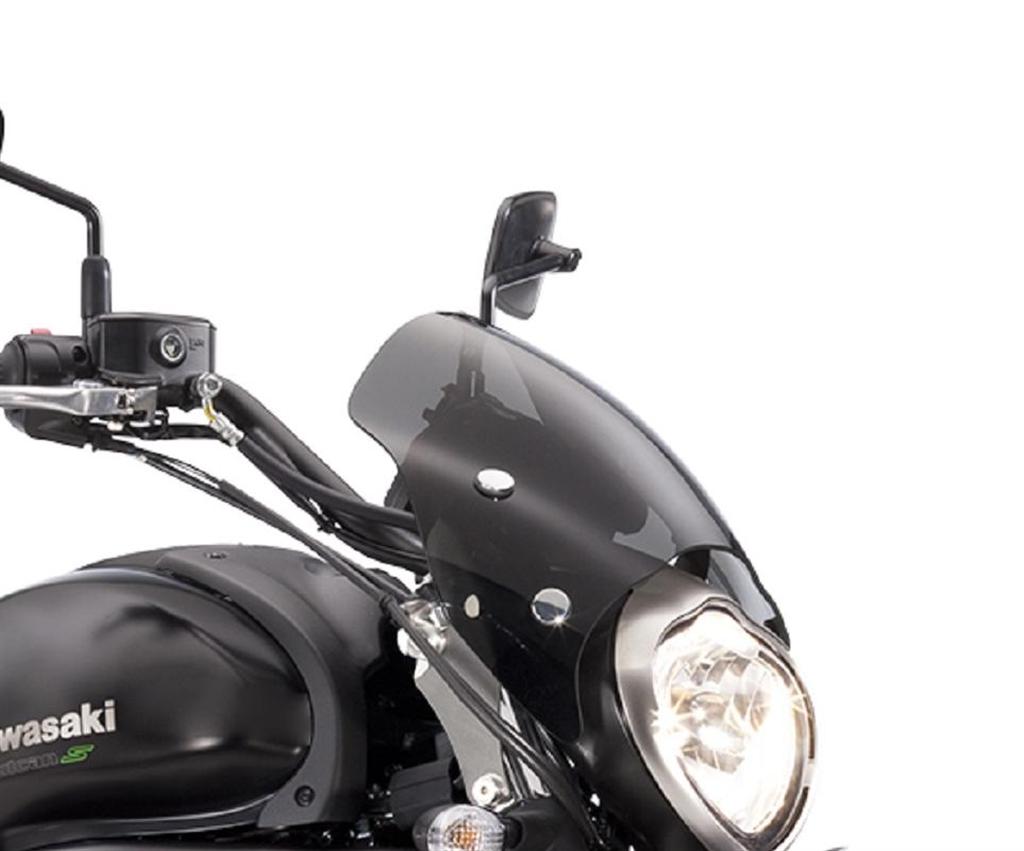 Cupolino CAFE STYLE colorato a sgancio rapido per Vulcan S (Bj.15-19) originale Kawasaki