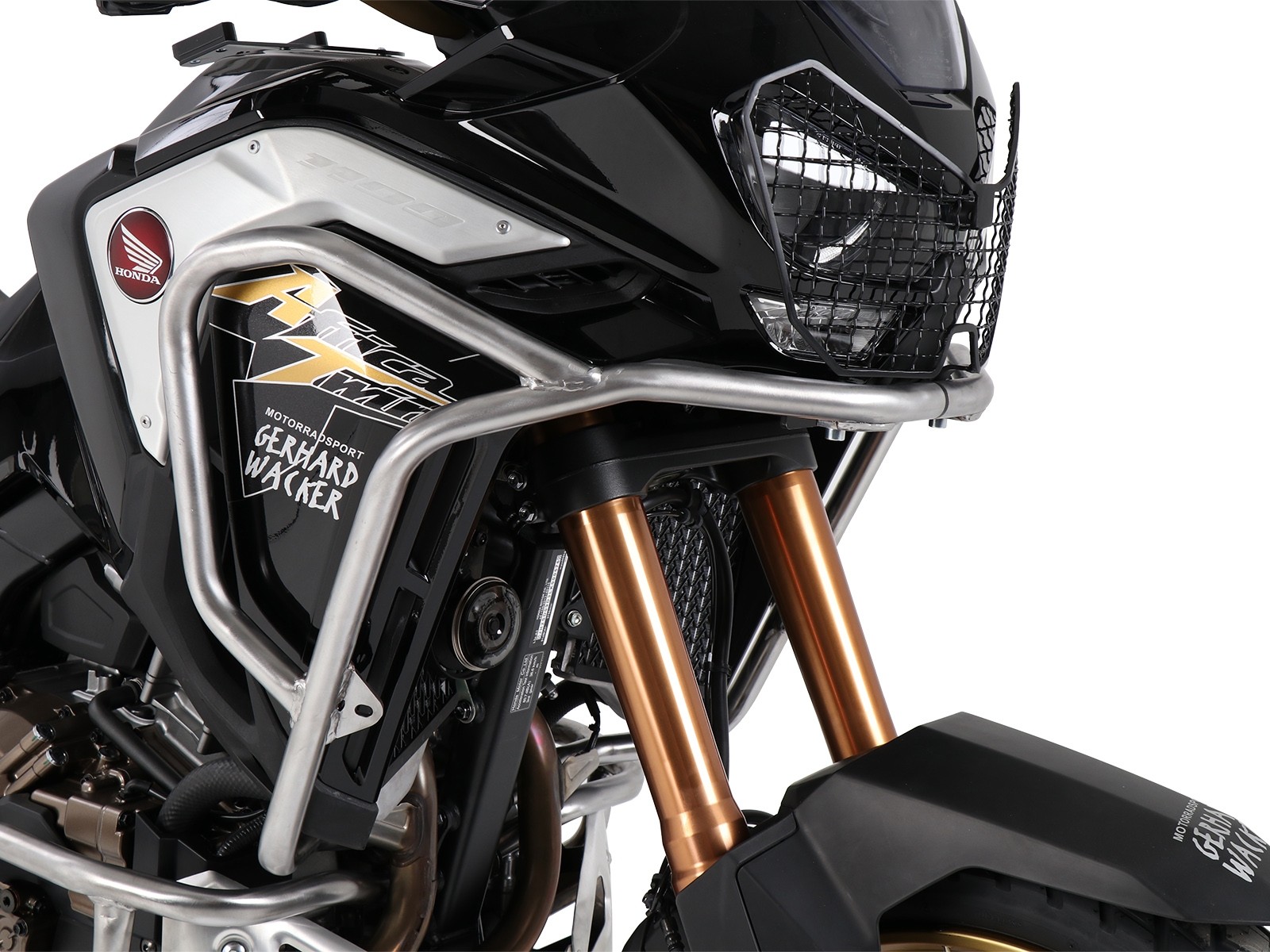 Protezione serbatoio in acciaio inox per Honda CRF 1100 Africa Twin Adventure Sports (20-23) Hepco & Becker