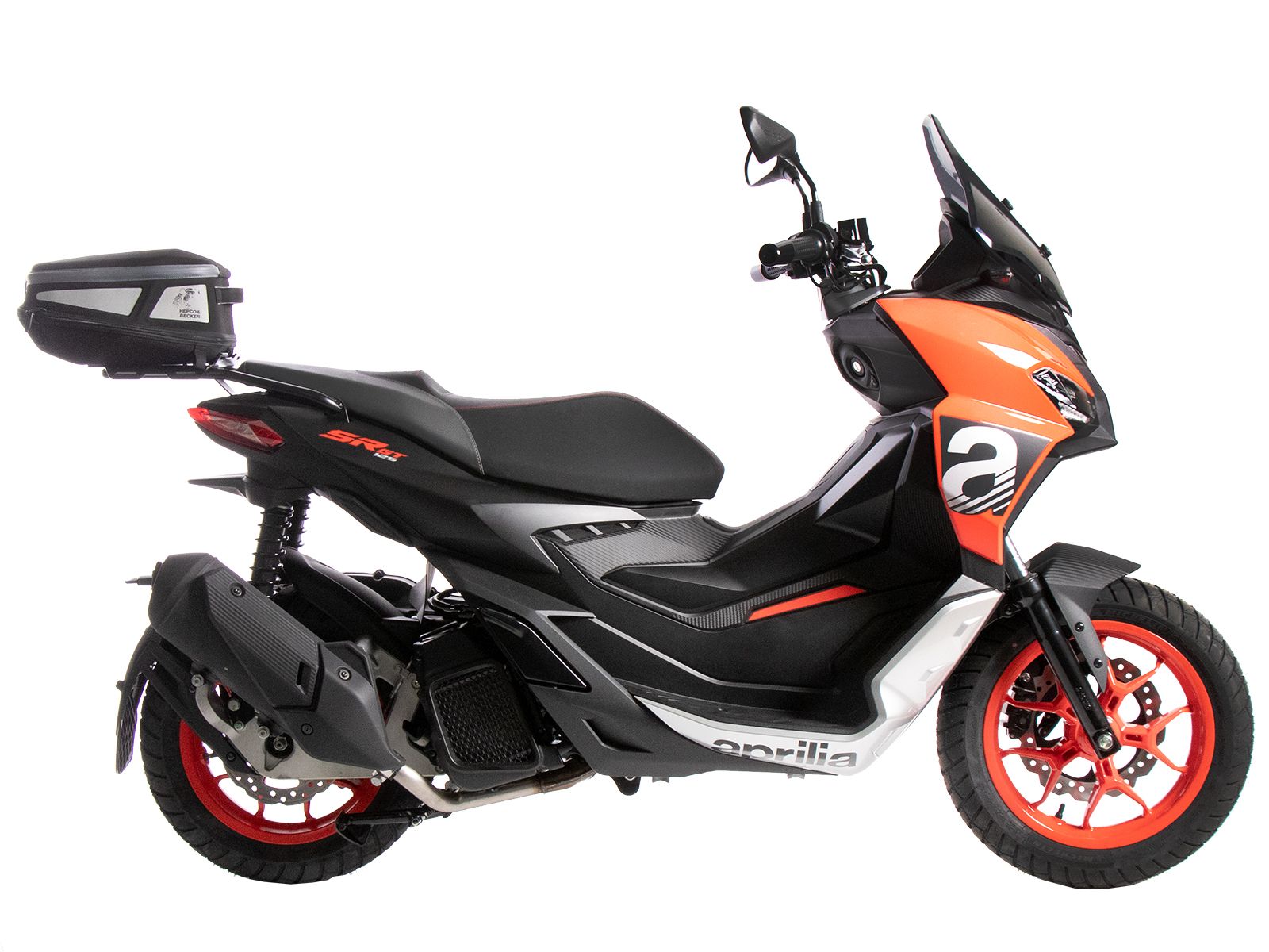 Portapacchi posteriore Smartrack nero per Aprilia SR GT 125 /200 /Sport (22-) Hepco & Becker